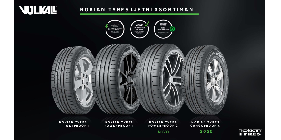 Nokian Tyres ljetne gume u Vulkalu